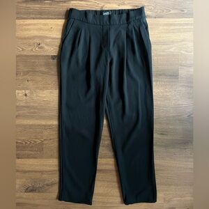Babaton Cohen Black Dress Trousers/Pants - Fabric Made in Japan